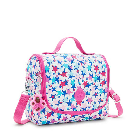 Kipling New Kichirou Printed Lunch Bag Vesker Rosa | NO 1057UZ